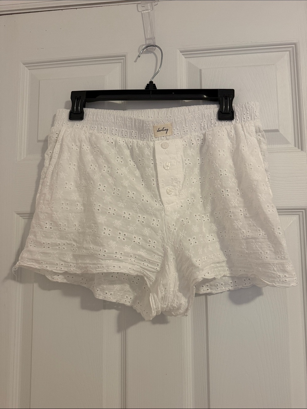 Wild Fable Flowy White Shorts